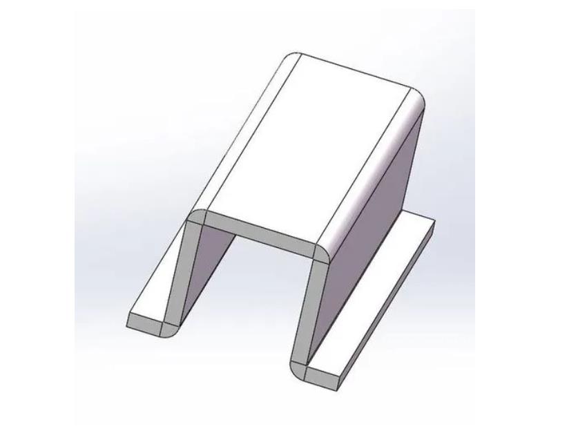 五指山U型槽折弯件